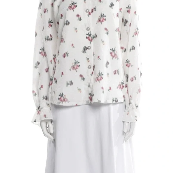 HILL HOUSE going out sleep floral pajama set - Picture 4 of 15